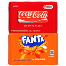 Coca-Cola of Fanta